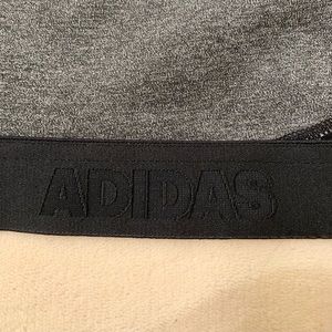 Small Grey Adidas Sports Bra